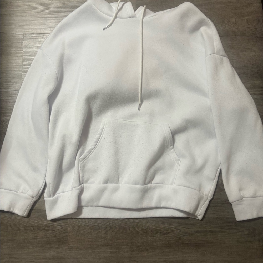 SHEIN White Women's Hoodie